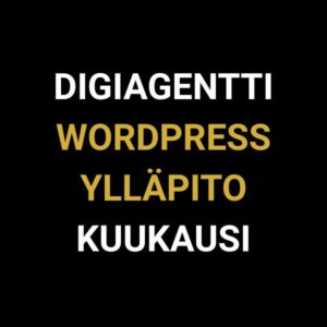 Digiagentti WordPress Ylläpito Kuukausi